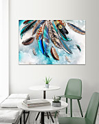 Obraz štýl boho pierka 1846